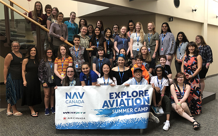 Explore Aviation Summer Camp at NAV CENTRE