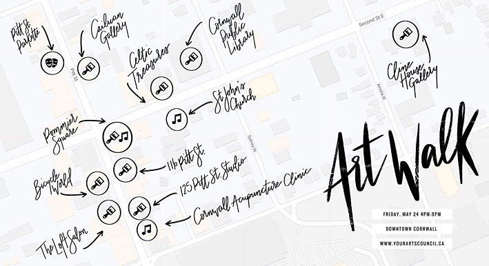 Art Walk Map