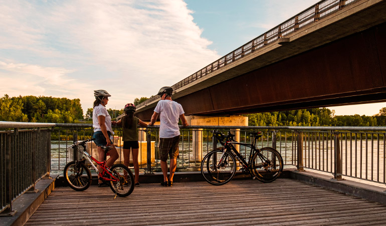 Waterfront Trail in Cornwall Ontario 