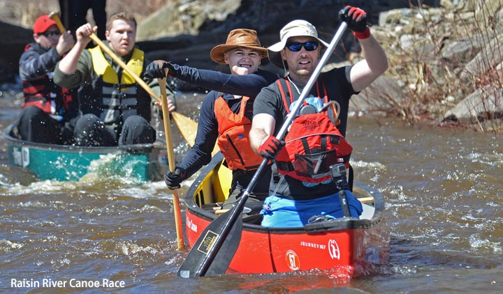 Raisin River Canoe Race