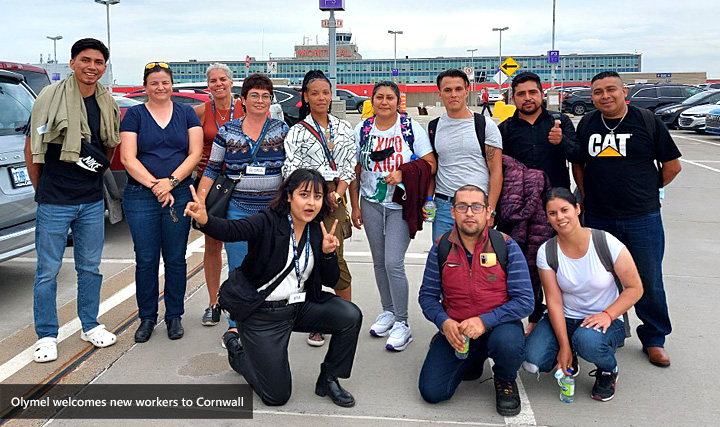 Olimel da la bienvenida a los trabajadores mexicanos a Cornualles