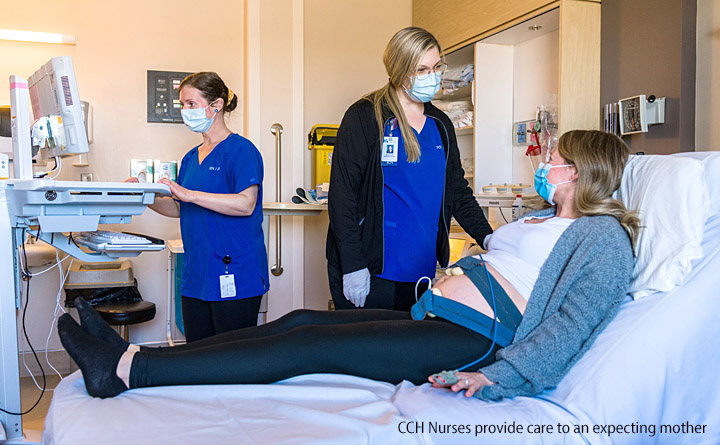 Cornwall Community Hospital Nurses in Action