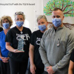 Cornwall Community Hospital Staff with TGLN Award