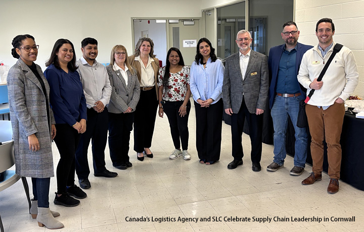 Canada’s Logistics Agency and SLC Celebrate Supply Chain Leadership in Cornwall