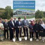 Sod Turning of New Cornwall Secondary School
