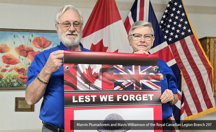 Heroes Honoured: New Veterans Banners Go Up along Veterans Walk