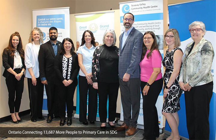 Ontario Connecting 13,687 More People to Primary Care in SDG