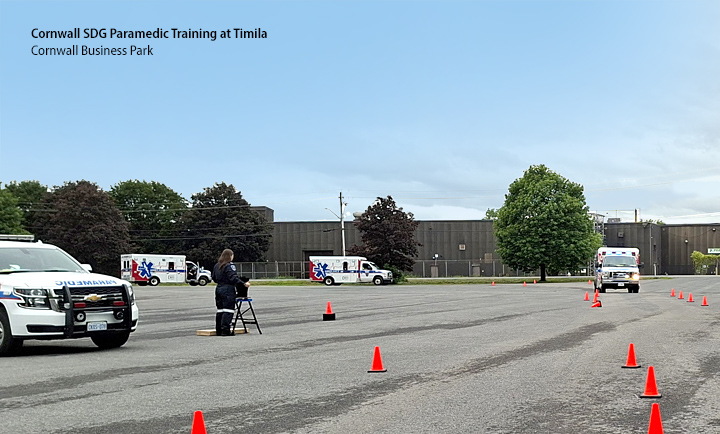 Cornwall SDG Paramedic Service training at Timila